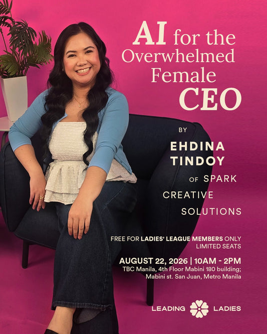 AI for The Overwhelmed CEO By Ehdina Tindoy of Spark Creative Solutions